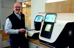 Schleifautomat der Firma Brillen Müller